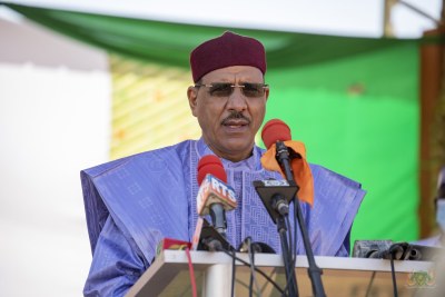 Former President Mohamed Bazoum.